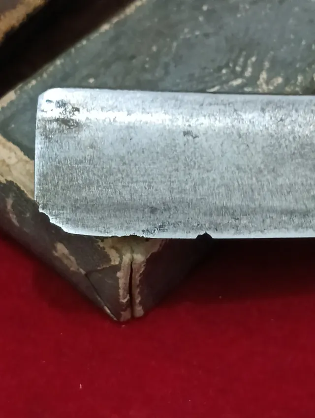 Navaja CAMPEÓN 14 y afilador de cuero antiguo