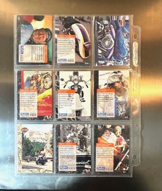 Lotto 9 Carte Harley Davidson