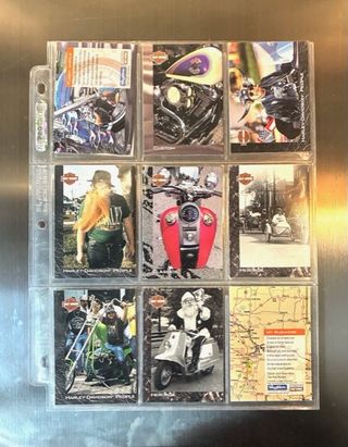 Lotto 9 Carte Harley Davidson