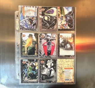 Lotto 9 Carte Harley Davidson