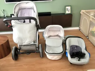 Carrito Bebé Adamex Paolo 3 en 1