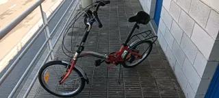 Bicicleta Monty F18 Plegable Rueda 20