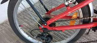Bicicleta Monty F18 Plegable Rueda 20