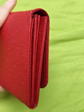 Portafoglio donna rosso