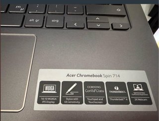 Acer Chromebook Spin 714 touch