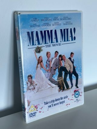 DVD Mamma Mia! The movie Versión UK
