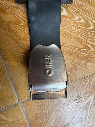 Cinturón Omer de plomo buceo.