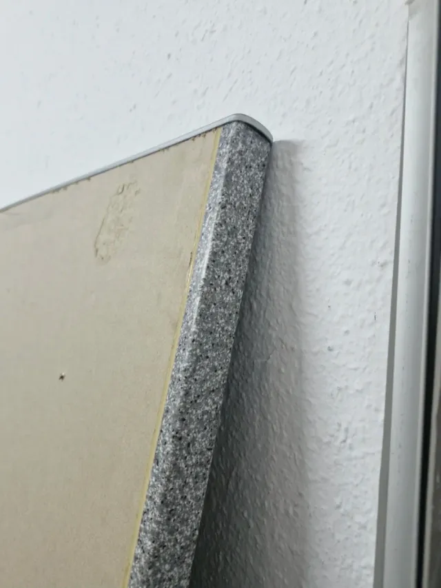 Encimera 175 cm con listón