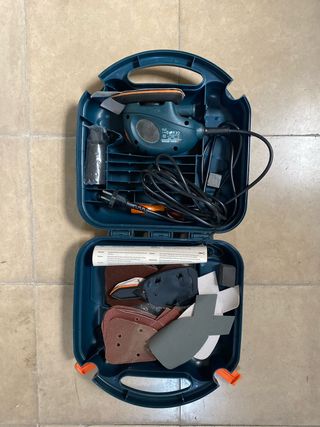 Lijadora Black&Decker Mouse + Accesorios