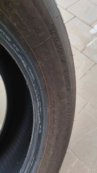 Pneumatico Estivo Bridgestone Turanza 215/60 R17
