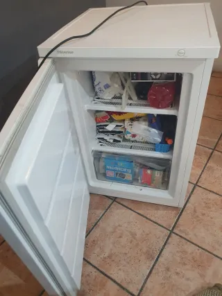 Congelador Hisense blanco