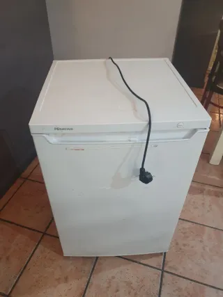 Congelador Hisense blanco