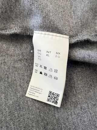 Sudadera Hugo Boss Gris Hombre