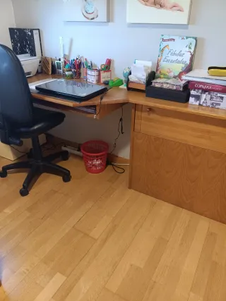 Dormitorio de madera