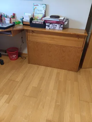 Dormitorio de madera