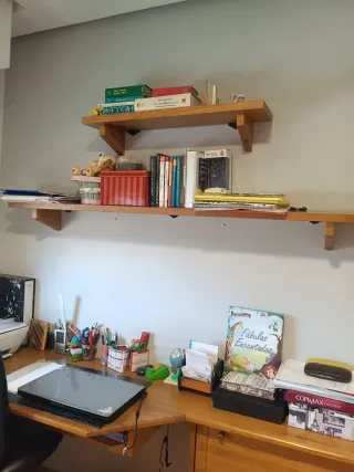 Dormitorio de madera