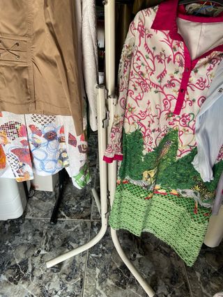 Perchero Acero Inoxidable de tienda