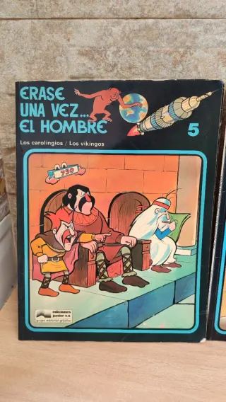 Lote 4 libros - Érase una vez el hombre