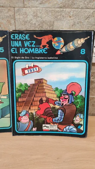 Lote 4 libros - Érase una vez el hombre