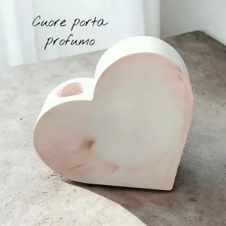 Portacandele a forma di cuore