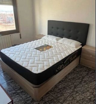 Letto a scomparsa con materasso