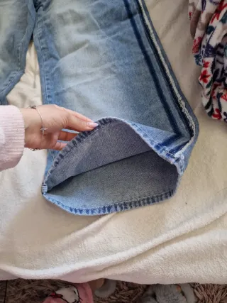 Pantalón campana vaquero