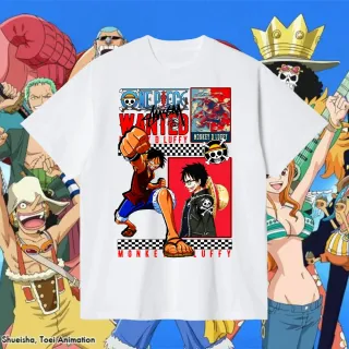 Camisetas One piece diferentes modelos