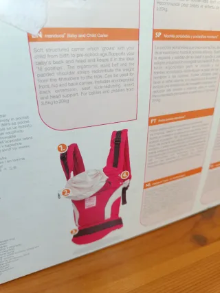 Mochila portabebés Manduca