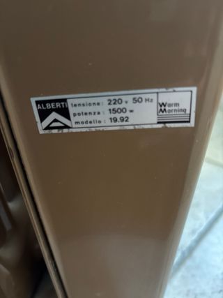 Termosifone elettrico a olio