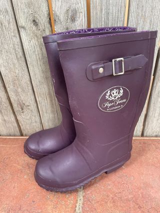 Botas de agua Pepe Jeans moradas niña Talla 32