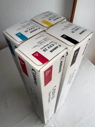 Lote 4 Tóner Canon C-EXV 28 imageRUNNER