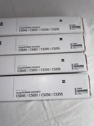 Lote 4 Tóner Canon C-EXV 28 imageRUNNER