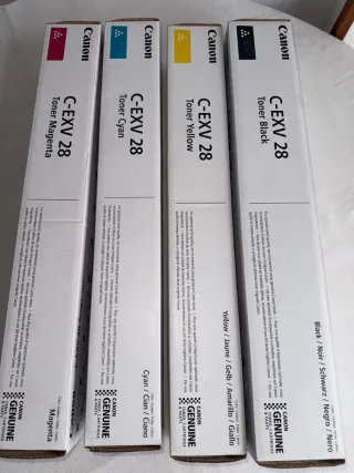 Lote 4 Tóner Canon C-EXV 28 imageRUNNER
