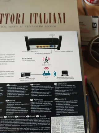 Router D-Link Wireless N300 Multi-WAN 4G LTE DWR