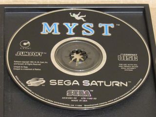 Sega Saturn Myst completo