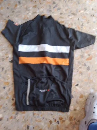 Camiseta Ciclismo Talla S Negra