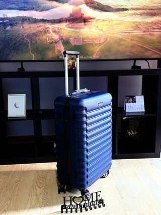 Maleta de viaje cabina azul