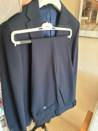 Traje Chaqueta Hombre Azul T42 T50