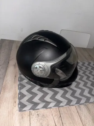 Casco Moto Negro TR1