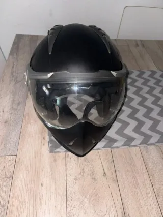 Casco Moto Negro TR1