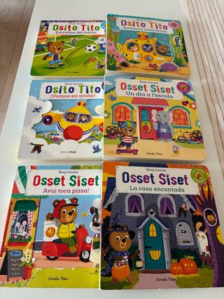Libros Osito Tito / Osset Siset (6 cuentos bebé)