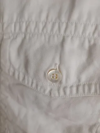 Camisa Gucci Blanca Talla M