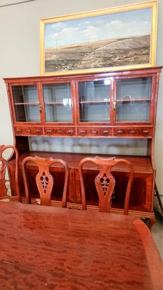 Comedor completo madera