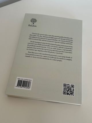 Libro Un acuerdo con mi vida
