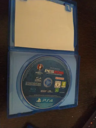 PES 2016 EURO 2016 PS4