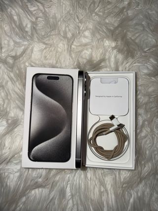 iPhone 15Pro 128GB Plata