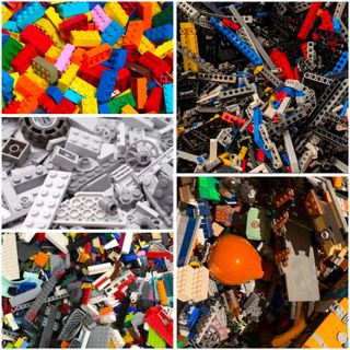 Confezione 5 kg LEGO con varie tematiche