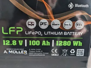 Batería Litio Powerboozt LFP 12V 100Ah