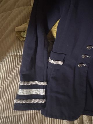 Chaqueta militar azul ROYELLES talla M