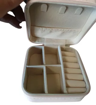 Joyero de Viaje con Diseño de Luna y Gato